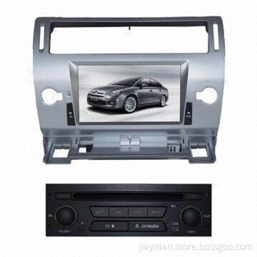 In-dash Car DVD Player, OE Fit for Citroen C-Quatre 4, with BT and GPS Functions